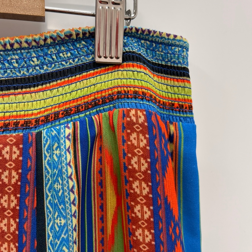 Soft‎ Surroundings Fantasia Carnival Boho Skirt Sz L - Picture 3 of 6